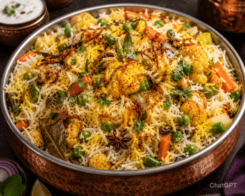 Veg Cocktail Biryani